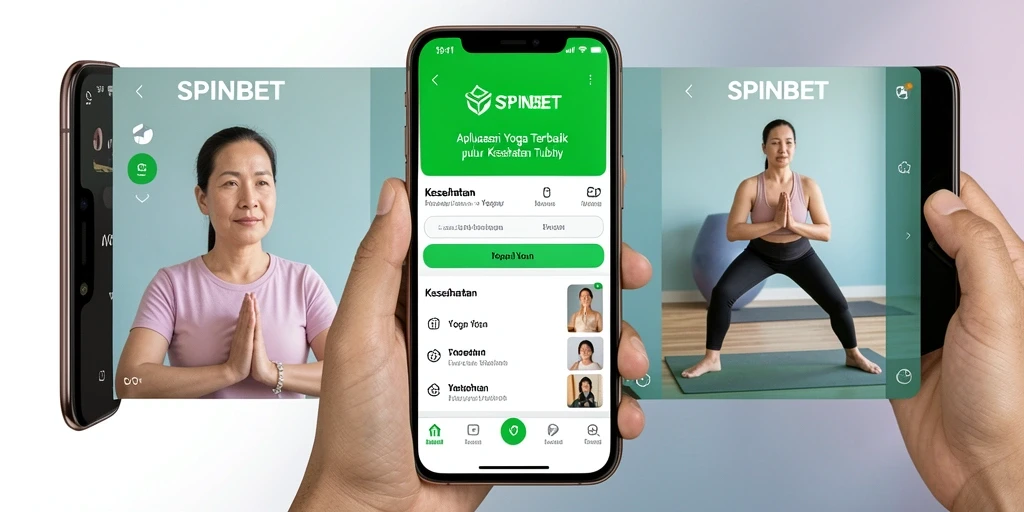 Tampilan antarmuka aplikasi SPINBET yang intuitif dan mudah digunakan.